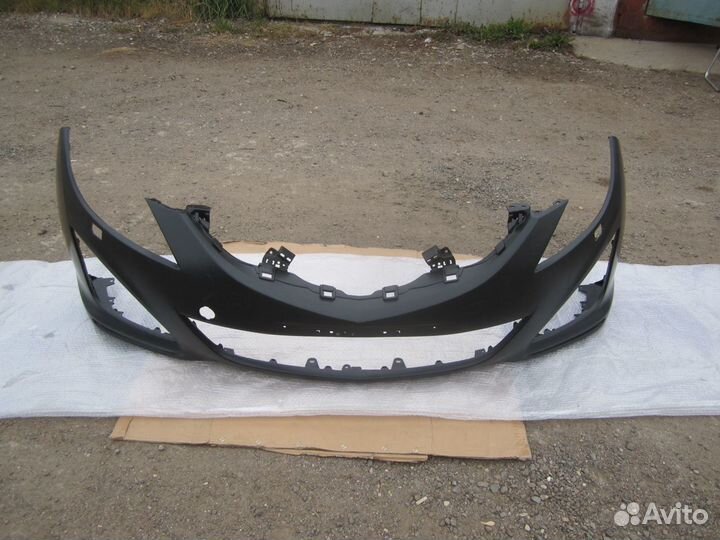 Бампер передний под омыватель Mazda 6 GH рестайл