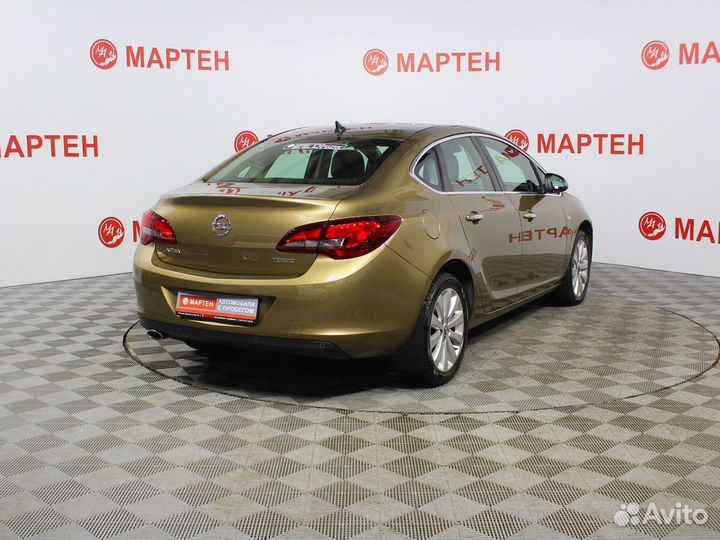 Opel Astra 1.4 AT, 2012, 139 282 км