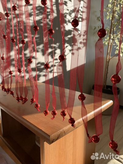 Новогодняя декоративная шторка Нидерланды