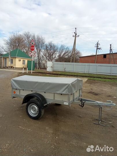 Прицеп Строитель OSB 2*1.3 тент 21см, без колес