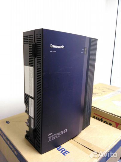 Цифровая мини атс Panasonic KX-TDA30 (8 вн, 4 гиб)