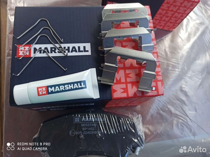 Колодки тормозные передние Hyundai Solaris, Geely