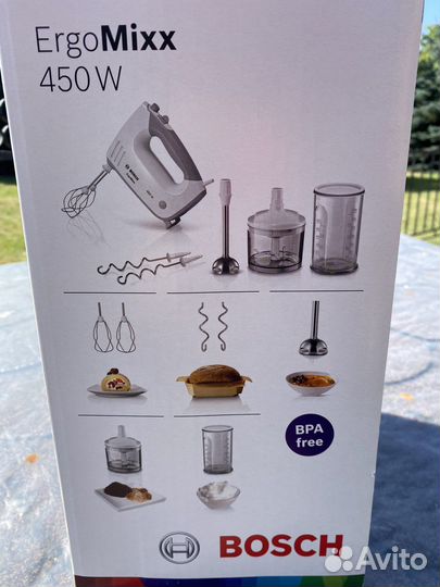 Миксер / блендер / измельчитель 3в1 bosch