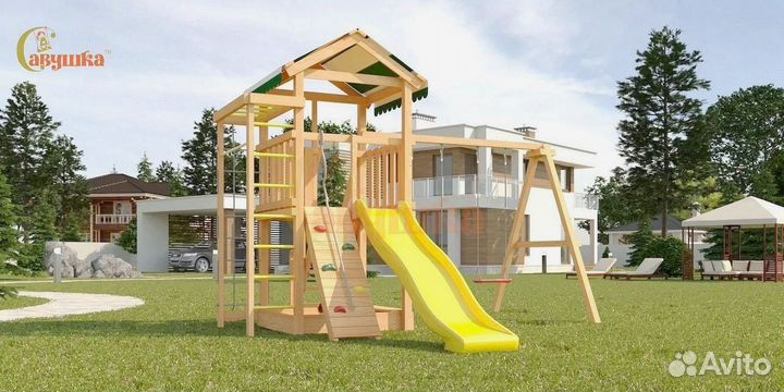 Детская площадка уличная Савушка Мастер 5