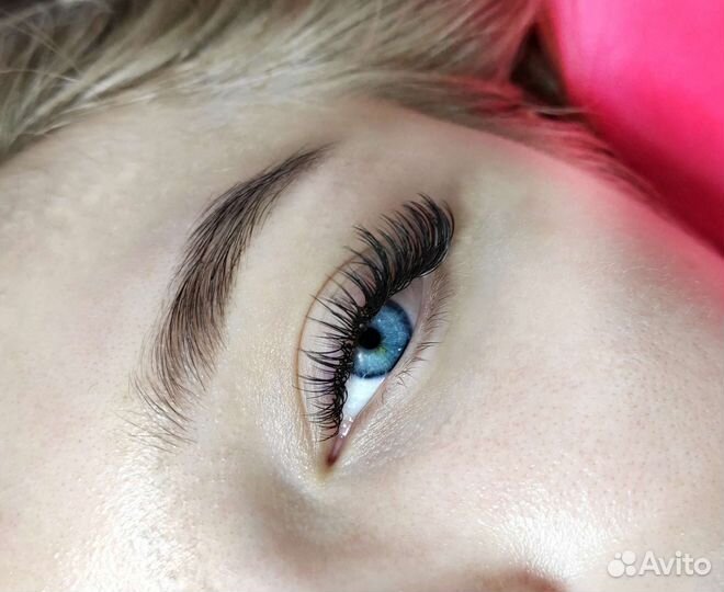 Наращивание, ламинирование ресниц