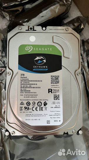 HDD seagate skyhawk 3TB