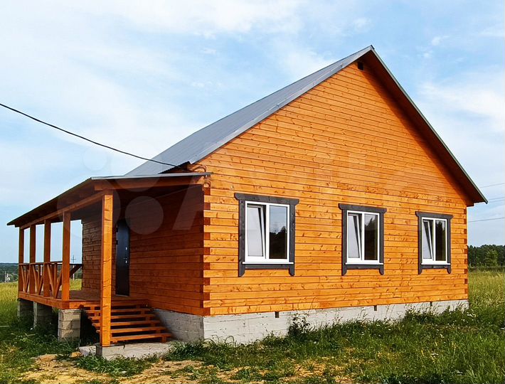 Дом 100 м² на участке 8 сот.