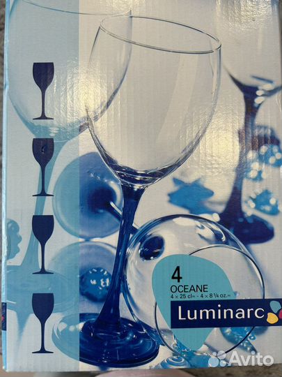 Luminarc бокалы