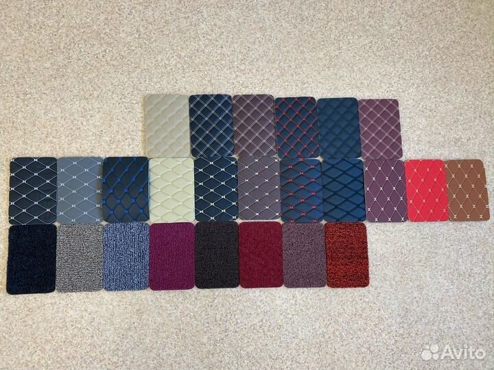 Toyota Camry 50 / 55 3Д 3D Ковер из экокожи H1WE9