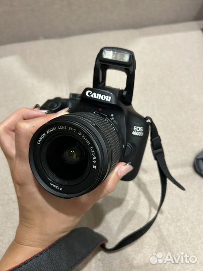 Canon eos 4000d kit 18 55