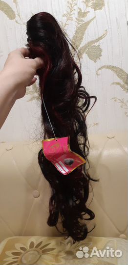 Новый Шиньон / Хвост 62см Канекалон Япония+Заколка