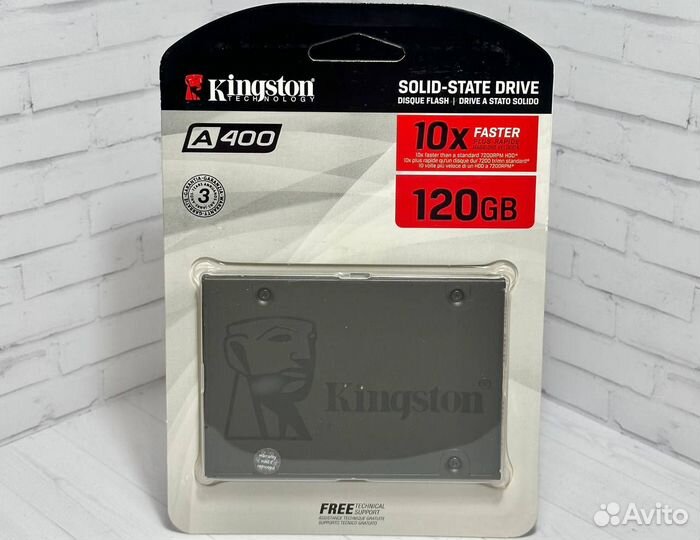 SSD Kingston A400 120gb новые
