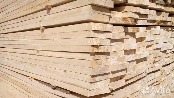 Доска обрезная от производителя 25х150х6000