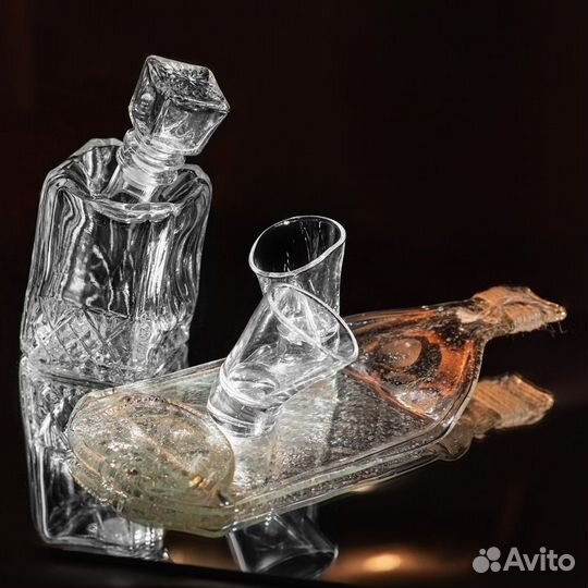 Подарочный набор хмельной посуды (со стопками)