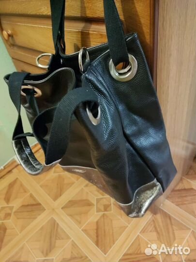 Сумка женская натуральная кожа италия