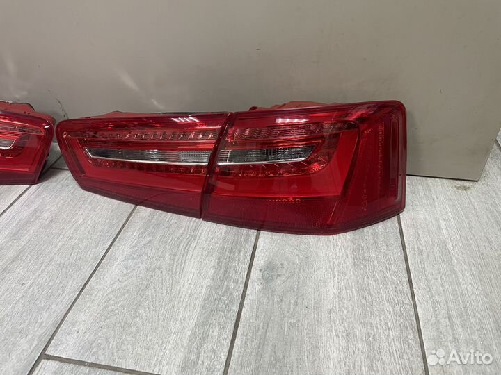 Фонарь задний комплект Ауди А6 С7
