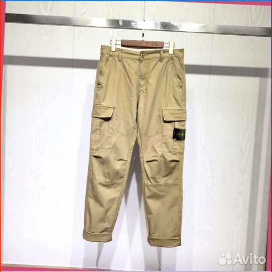 Спортивные карго штаны Stone Island (Лучшее качество)