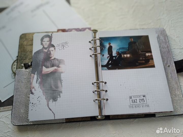 Блокнот А5 по сериалу Сверхъестественное