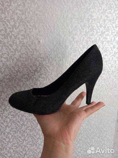 Туфли с блестками