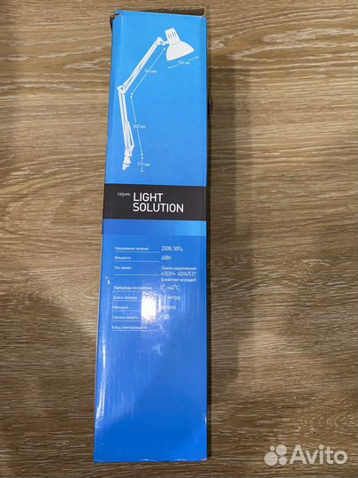 Лампа настольная