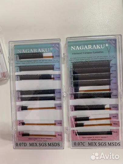 Ресницы готовые пучки