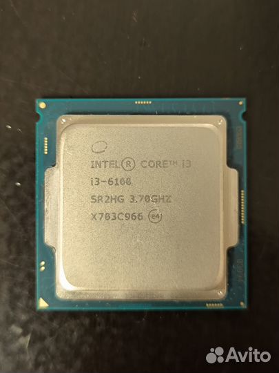 Комплект 1151v1 Intel Core i3 6100 MB HP DDR4 16Gb