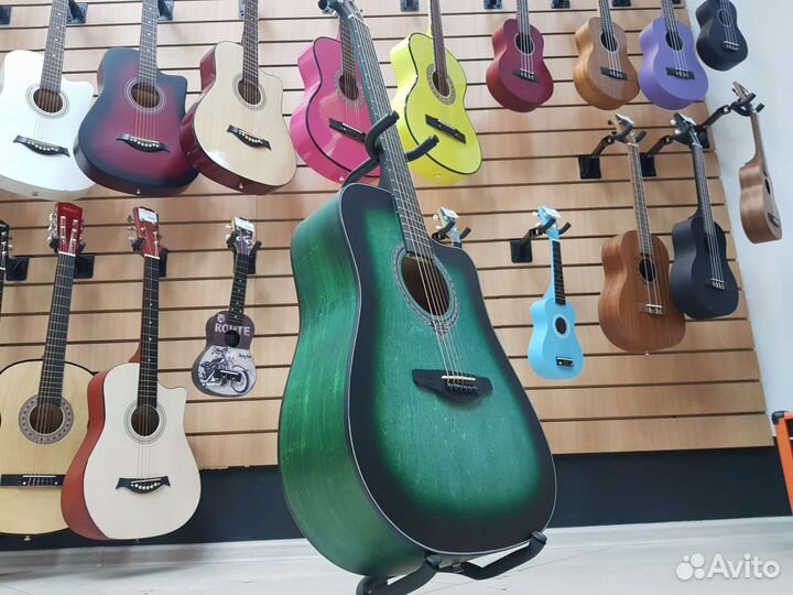 Гитара акустическая новая Shinobi