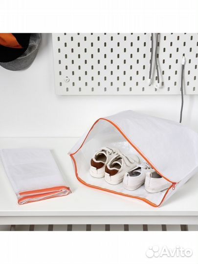 Мешок сумка для обуви IKEA паркла, 48 х 22 см