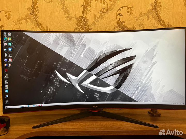 Игровой монитор AOC CU34G2X/BK 34, 144 гц