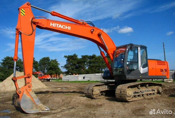 Машинист экскаватора гусеничного hitachi ZX200-3