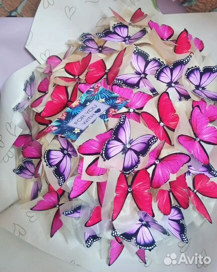 Букет из бабочек