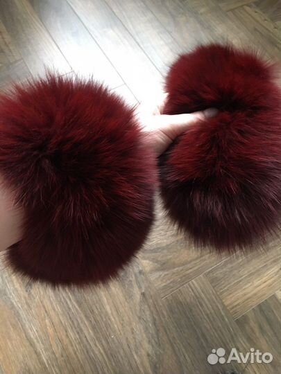 Меховые нарукавники