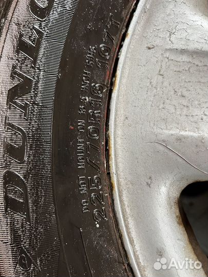 Комплект колес 5х114.3 225/70 r16