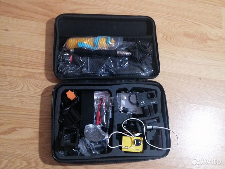 Экшен камера. Чемодан. Набор для экшен камеры