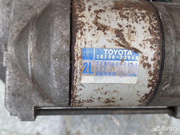 Стартер Toyota Celica zzt 230 доставка