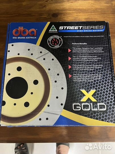 Передние Тормозные диски DBA для тойота, лексус
