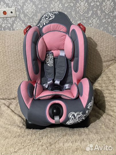 Автокресло Capella 1-2 Luxe pink