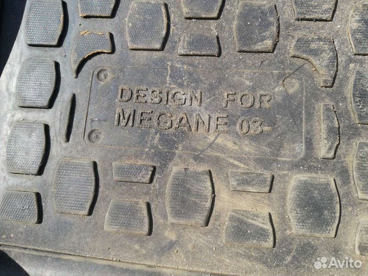 Коврики салона Рено Меган 2