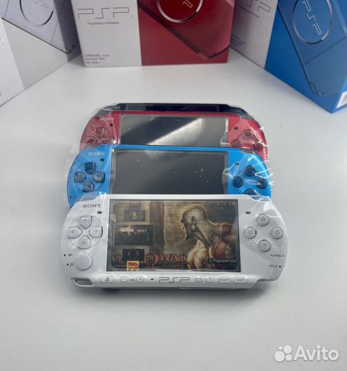 Sony PSP 3008 Slim Wi-Fi/Новые/900Игр/Комплекты