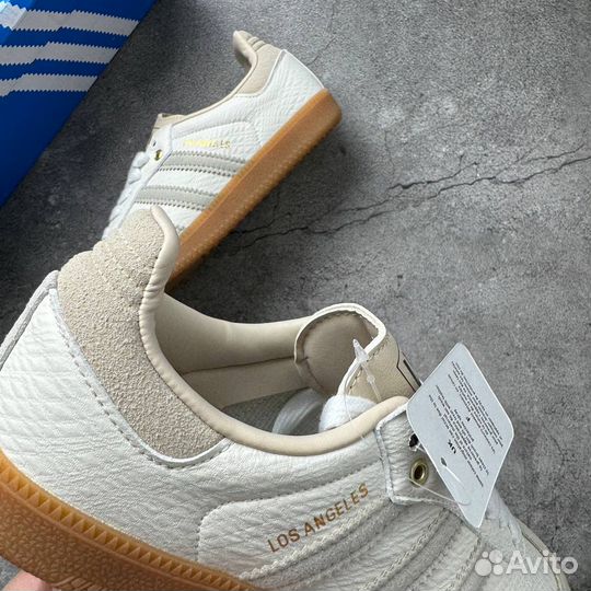 Adidas samba бежевые