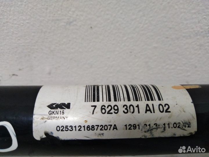 Привод задний левый BMW 3 BMW F30