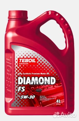 Моторное масло teboil Diamond FS 5W30 4л Teboil