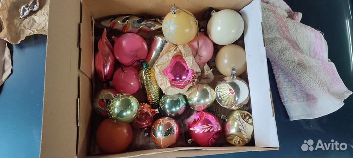 Советские елочные игрушки