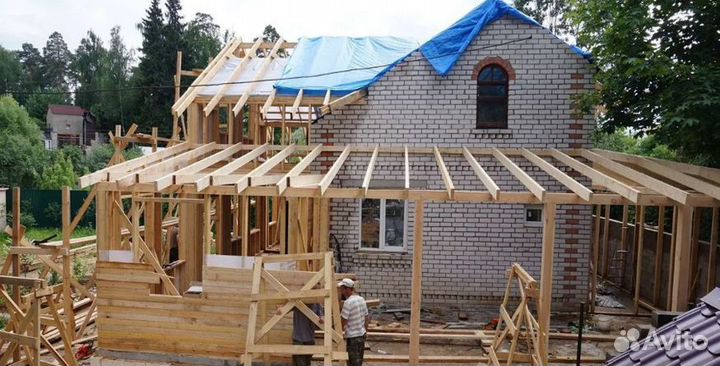 Пристройка к дому - веранды, беседки, террасы