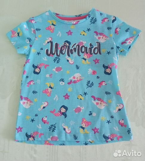 Футболка детская для девочки (рост 110 ) новая