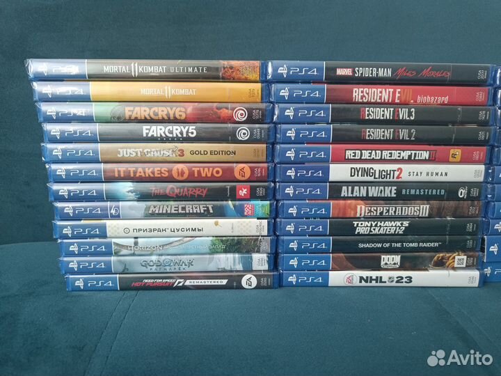 Игры ps4 запечатанные (новые)