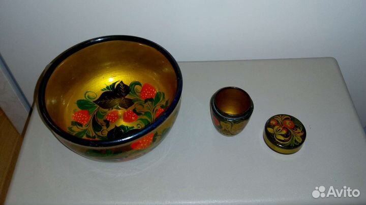 Посуда хохлома