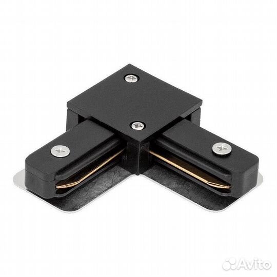 Коннектор L-образный однофазный DesignLed CN2-BL