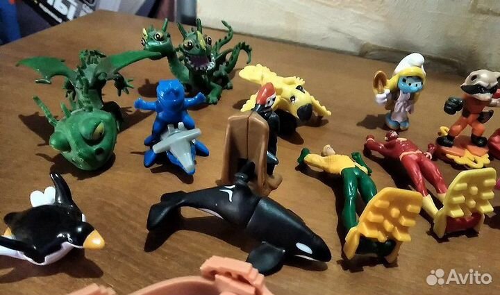 Игрушки из киндера и прочее