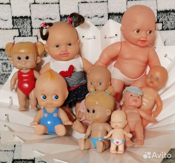 Куклы и пупсы пакетами